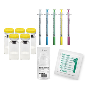 50mg (Five Vials) Easy Tan Kit